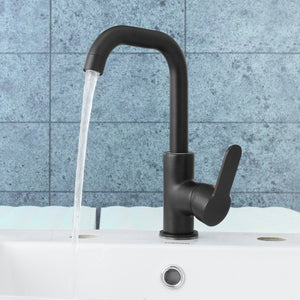 Black,Copper,Paint,Basin,Faucet,Kitchen,Rotatable,Water