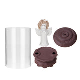 Angel,Ceramic,Backflow,Incense,Burner,Smoke,Cones,Holder,Sticks,Censer