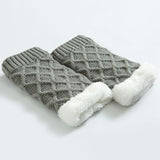 Unisex,Winter,Warmer,Thicken,Fleece,Liner,Diamond,Socks,Boots