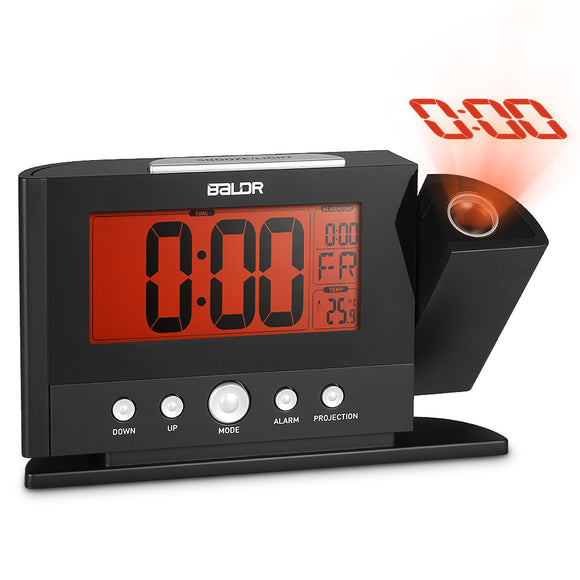Baldr,Digital,Alarm,Clock,Degree,Rotation,Projection,Snooze,Function,Temperature,Display