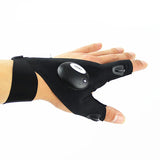 ZANLURE,Multifunctional,Fishing,Fingerless,Glove,Repair,Flashlight,Survival,Outdooors,Rescue