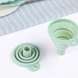 Fasola,Creative,Silicone,Folding,Funnel,Retractable,Household,Kitchen,Liquid,Package,Camping,Funnel