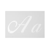 36pcs,Letter,Alphabet,Number,Stencil,Drawing,Template,Painting