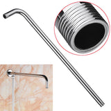 50x10cm,Stainless,Steel,Silver,Shower,Bracket,Mounted,Bathroom,Accessories