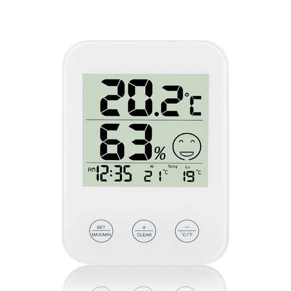 FanJu,FJ718,Weather,Clock,Temperature,Humidity,Meter,Comfort,Display,Indoor,Thermometer