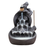 Backflow,Waterfall,Incense,Burner,Ceramic,Retro,Censer,Holder,Office,Decor