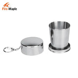 140ml,Portable,Camping,Picnic,Stainless,Steel,Folding,Light,Weight,Water