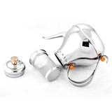 Silver,Capacity,Stainless,Steel,Coffee,Kettles,Filter,Teahouse
