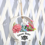 Flower,House,Garden,Plant,Holder,Hanger,Hanging,Basket