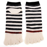 Striped,Cotton,Breathable,Socks,Casual,Ankle,Socks