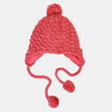 Women's,Beanie,Solid,Color,Knitted,Small,Pompon