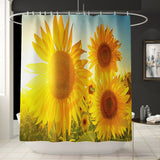 Waterproof,Shower,Curtain,Bathroom,Toilet,Cover,Sunflower,Summer,Feeling,Decor