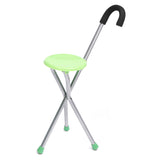 Camping,Folding,Tripod,Walking,Stick,Portable,Stool,Chair,Bearing,130kg