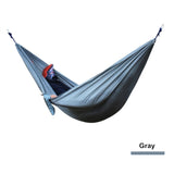 IPRee,270x140CM,Double,Hammock,Nylon,Hanging,Swing,Outdoor,Camping