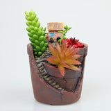 Garden,Resin,Succulent,Plant,Flower,Basket,Plant,Trough,Decorations