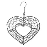 Romantic,Heart,Shape,Succulent,Hanging,Planter,Plant,Frame,Bracket