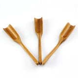 Bamboo,Spoon,Curved,Spoon,Leaves,Measurement,Kungfu,Acessaries