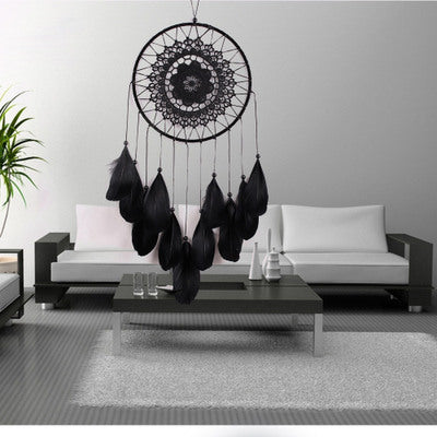 Indian,Black,Dream,Catcher,Hanging,Decorations,Handmade,Feather,Dream,Catcher,Ornaments