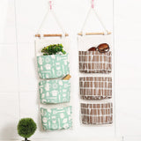 Grids,Hanging,Storage,Organizer,Container,Decor,Pocket,Pouch,Desktop,Organizer