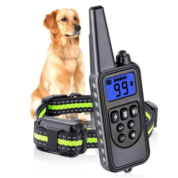 Modes,Stopper,Training,Collars,Remote,Control,Rechargeable,Hunting,Collar,Waterproof