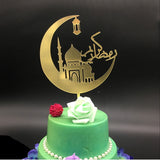 Mubarak,Happy,Ramadan,Topper,Insert,Islam,islamic,Glitter,Decor,Decorating,Tools,Kuchendeckel,Gateau,Decorations