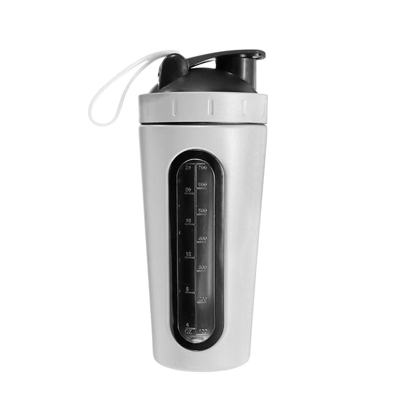 700ml,Stainless,Steel,Protein,Mixed,Shaker,Blender,Water,Bottle,Sport