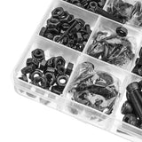 Suleve,MXAH2,1220Pcs,Alloy,Steel,Grade,Socket,Screws,Washer,Assortment