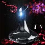 1500ML,Capacity,Luxurious,Glass,Crystal,Decanter,Bottle,Pourer,Aerator,Elegant,Family