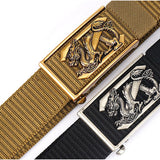ENNIU,Metal,Press,Buckle,Men's,Tactical,Leisure,Breathable,Nylon,Waist