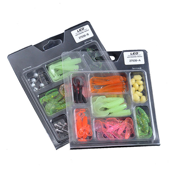 52Pcs,Fishing,Lures,Hooks,Tackle