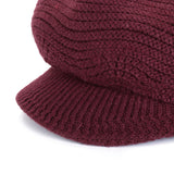 Women,Knitted,Octagonal,Solid,Flexible,Casual