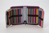 Slots,School,Pencils,Large,Capacity,Pencil,Pouch,Multi,layer,Brush,Pocket