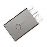 IPRee,Holder,Credit,Aluminum,Alloy,Travel,Portable,Storage,Women
