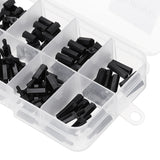 Suleve,M2NH4,Nylon,Screw,Black,Screw,Nylon,Standoff,Assortment,300Pcs