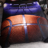 Bedding,Sports,Quilt,Cover,Pillowcase,Queen