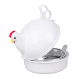 Microwave,Boiler,Cooker,Poacher,Boiled,Chicken,Shaped,Kitchen,Cooking