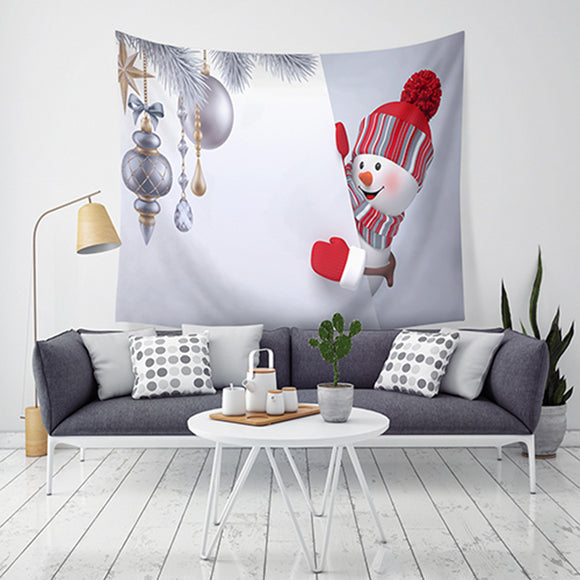 Loskii,Christmas,Tapestry,Santa,Print,Hanging,Tapestry,Decor,Christmas,Decorations