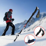135cm,Outdoor,Mountaineering,Walking,Stick,Folding,Trekking,Climbing,Crutch,Alpenstock,Camping,Hiking