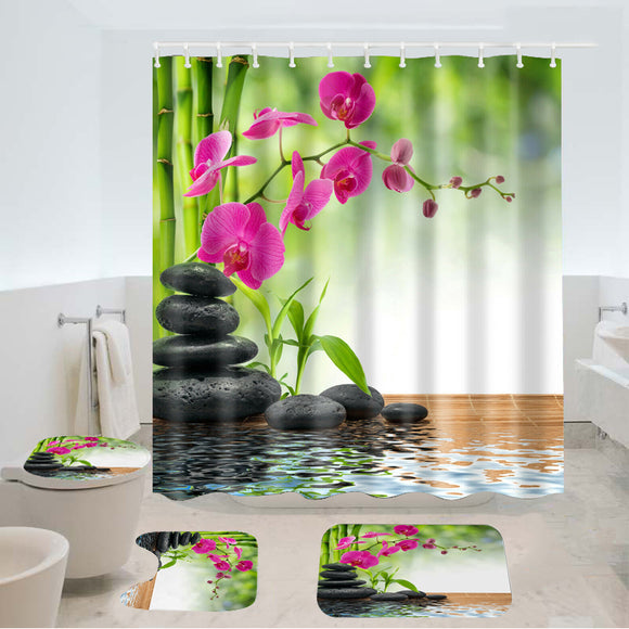 180x180cm,Shower,Curtain,Carpet,Modern,Design,Bathroom