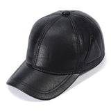 Artificial,Leather,Sport,Baseball,Adjustable,Earflaps,Snapback