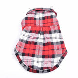 Cotton,Plaid,Stripe,Puppy,Coats,Small,Clothes,Classical,Style