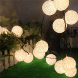 KCASA,Gardening,20LED,String,Light,Cotton,Shape,Holiday,Garden,Party,Wedding,Decoration