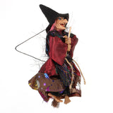 Halloween,Hanging,Animated,Talking,Witch,Props,Sound,Control,Decoration