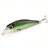 ZANLURE,8.5CM,Laser,Minnow,Fishing,Pesca,Hooks,Wobbler,Tackle,Crankbait,Artificial