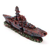 Aquarium,Destroyer,Wreck,Decorations,Ornament