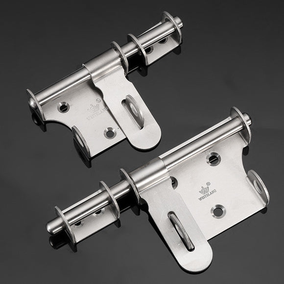 Stainless,Steel,Right,Latches,Sliding,Security,Latch,Screws