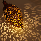 Solar,Power,Hanging,Lantern,Light,Metal,Garden,Decor,Rechargeable