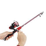 Carbon,Fiber,Telescopic,Fishing,Spinning,Combo,Fishing