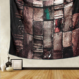 Hanging,Tapestry,Retro,Brick,Stone,Printed,Bedroom,Decorations