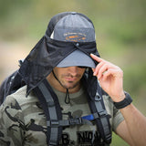 Nylon,Summer,Outdoor,Fishing,Climbing,Protection,Curved,Visor,Adjustable,Detachable,Baseball